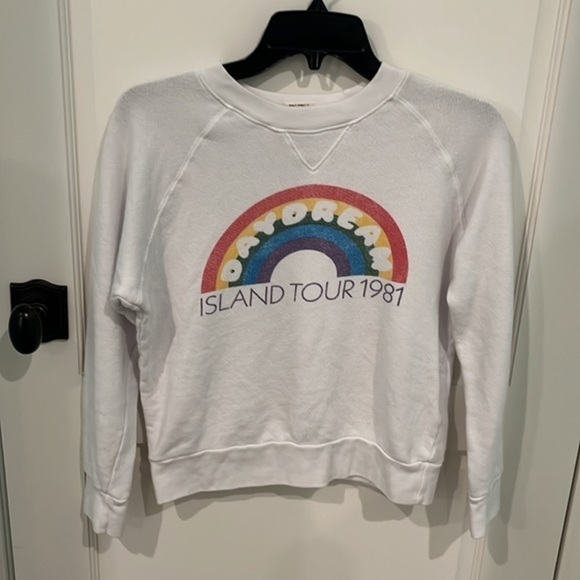 MOTHER DENIM THE SQUARE DAYDREAM SWEATSHIRT - Picture 3 of 4